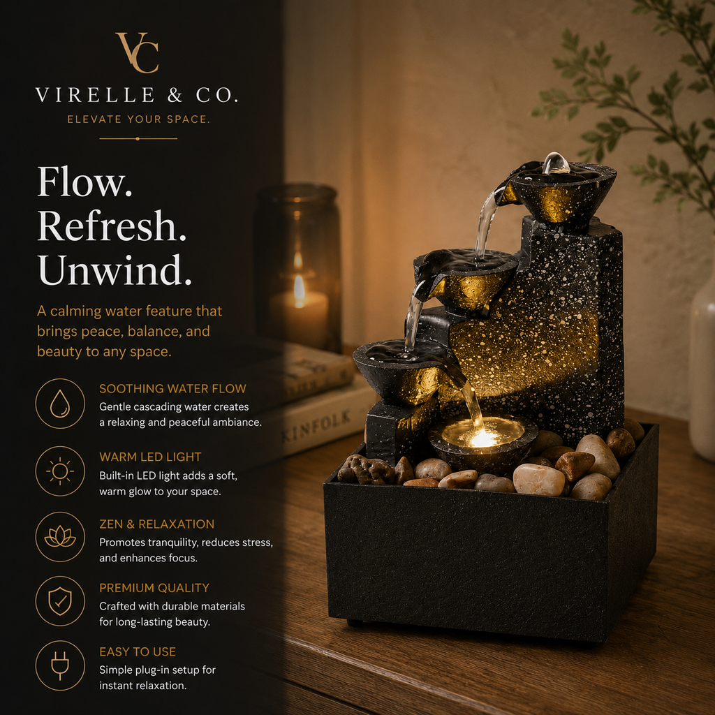 Virelle & Co Zen Flow Fountain — Hero Image