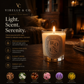 Virelle & Co Luxury Scented Candle | Natural Soy Wax